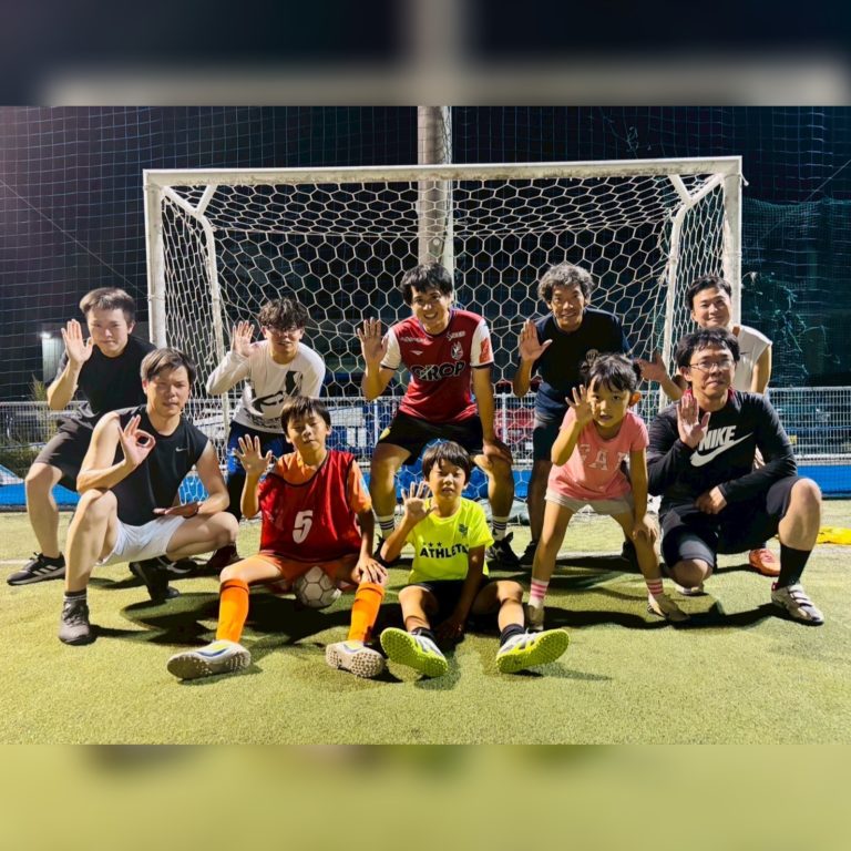 玉野JCサッカー練習in宇野港フットサルコート